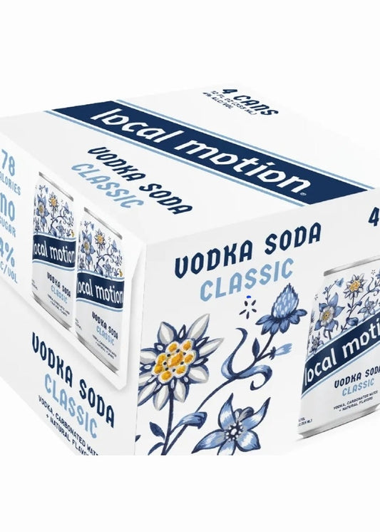 4PK LOCAL MOTION Vodka Soda