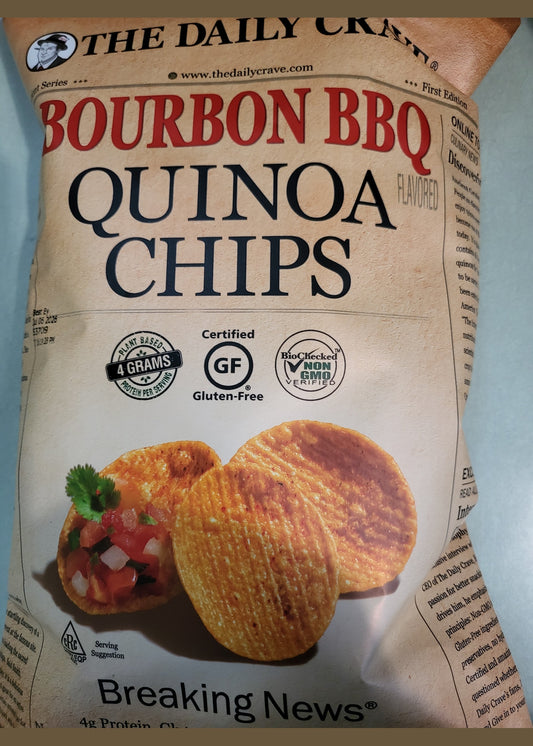 DAILY CRAVE Bourbon BBQ Quinoa Chips