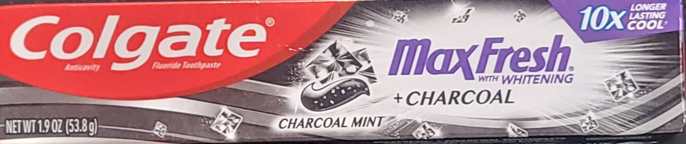 COLGATE Toothpate MaxFresh Charcoal 2.1oz