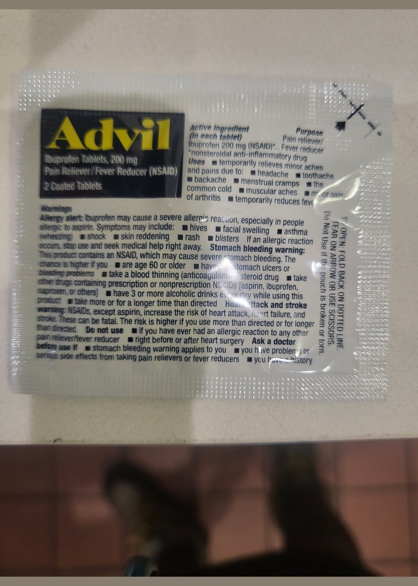 ADVIL Pain Reliever