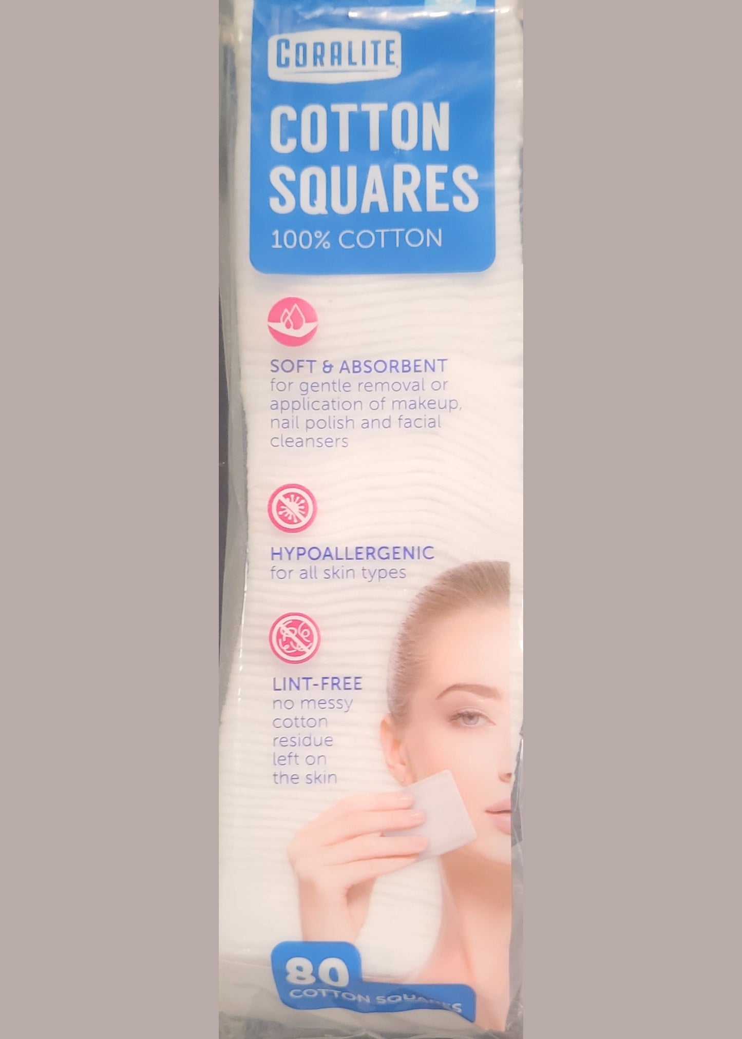 CORALITE Cotton Squares