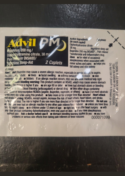 ADVIL PM Pain Reliever