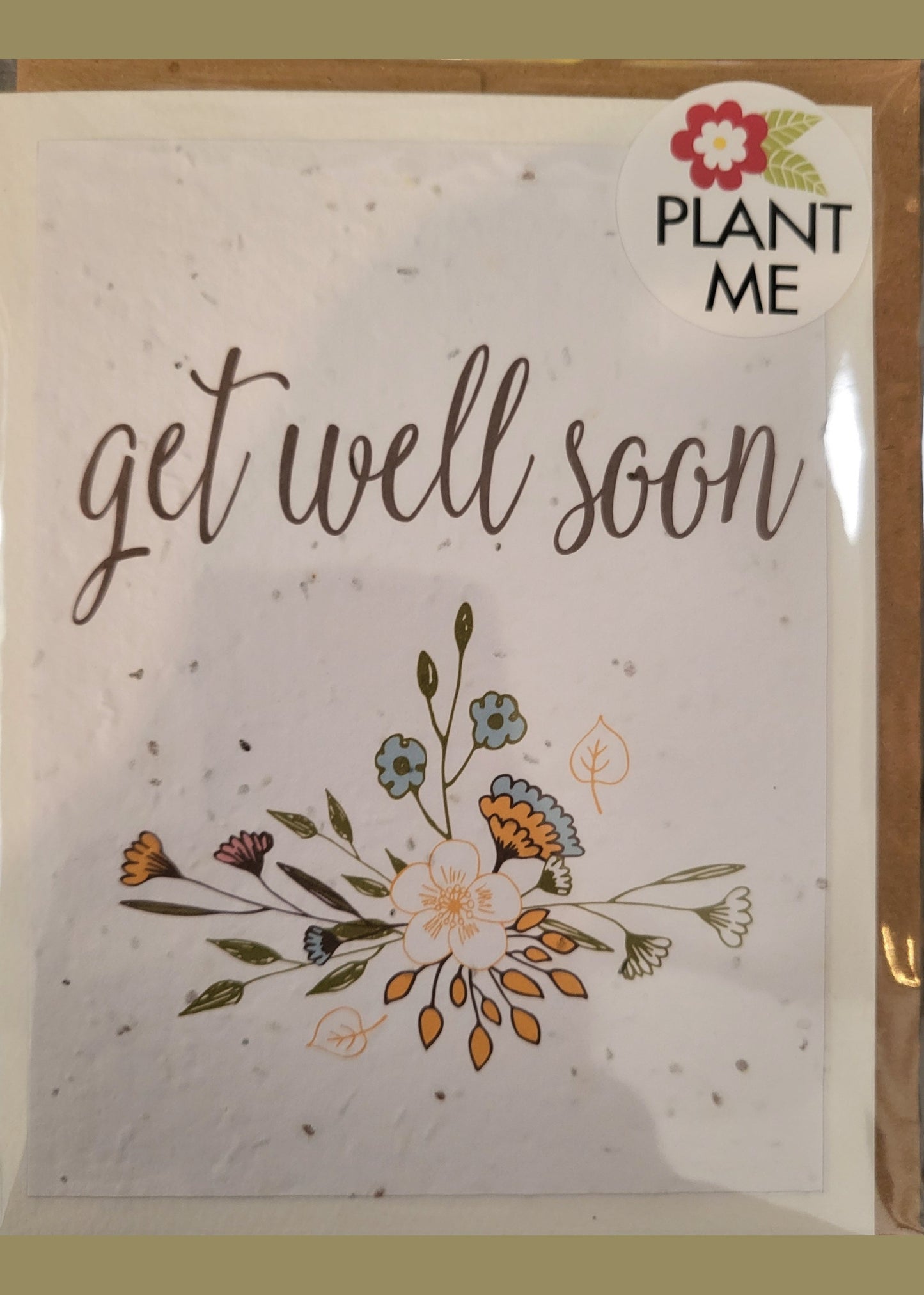 SEEDY CARDS Get Well