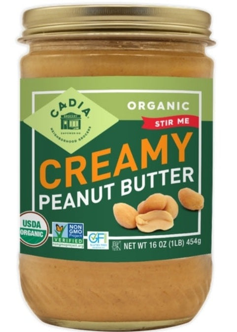 CADIA CREAMY PEANUT BUTTER
