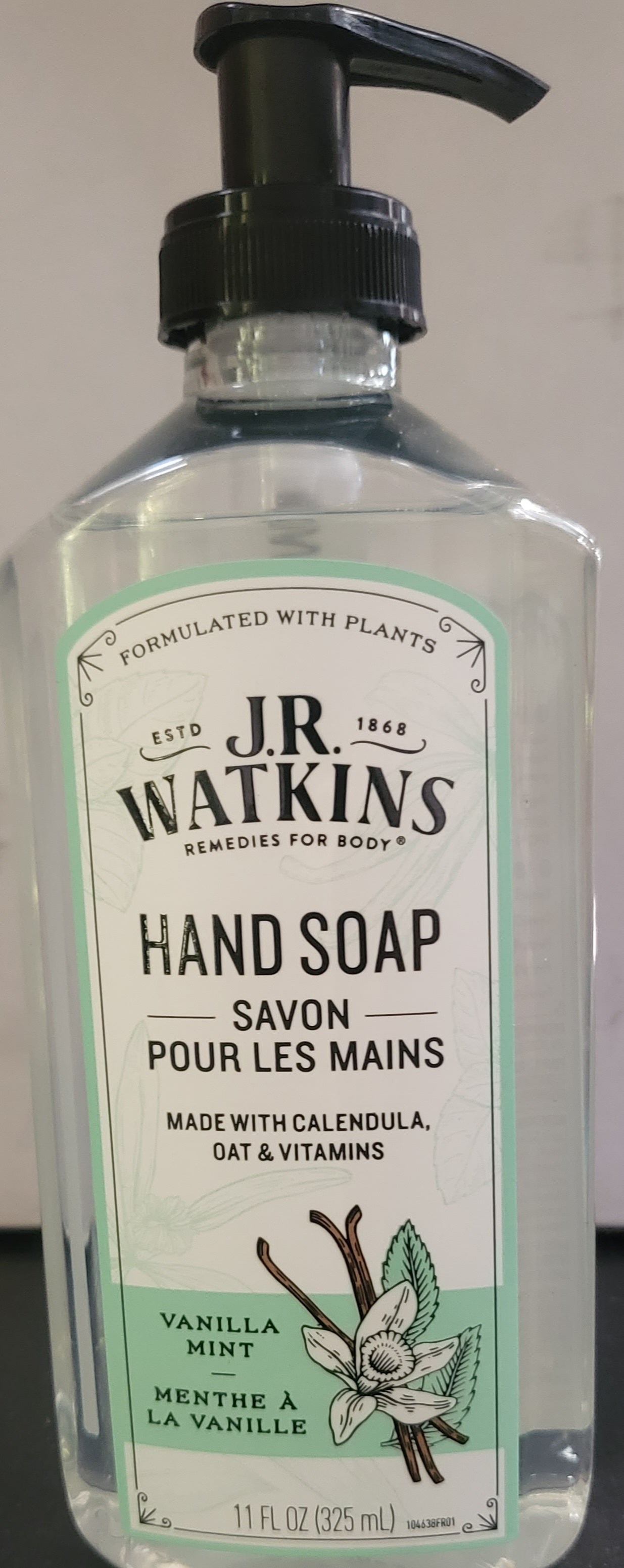 JR WATKINS Hand Soap Neroli & Thyme 11oz