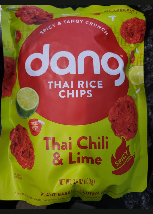DANG Thai Rice Chips Thai Chili & Limeo