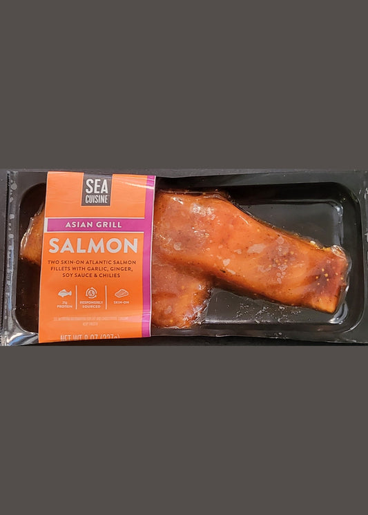 Salmon Skin On Asian Season 8oz