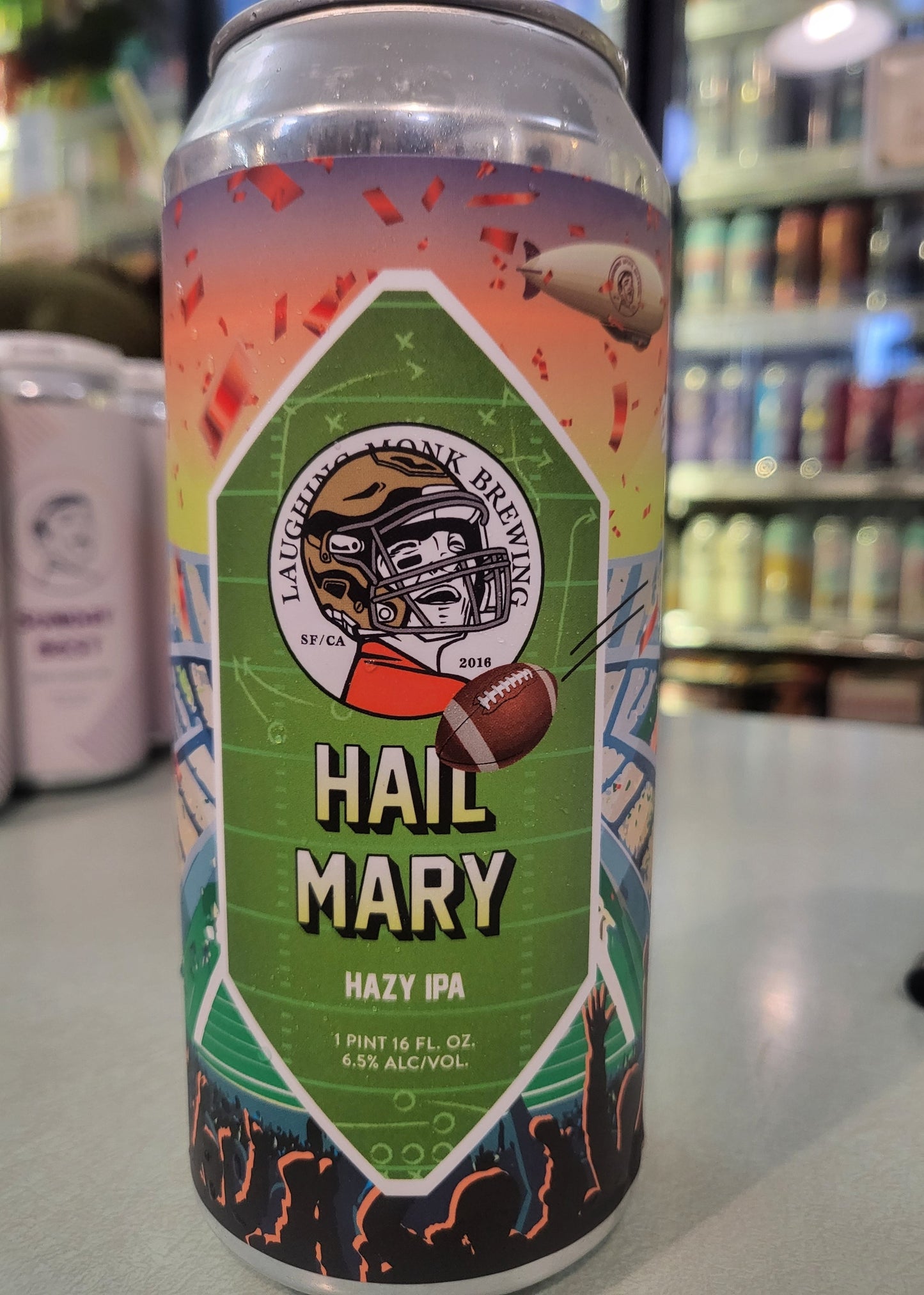 LAUGHING MONK Hail Mary  Hazy IPA