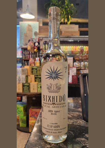 BIXHIDU MEZCAL 100% Joven Espadin 46.5%