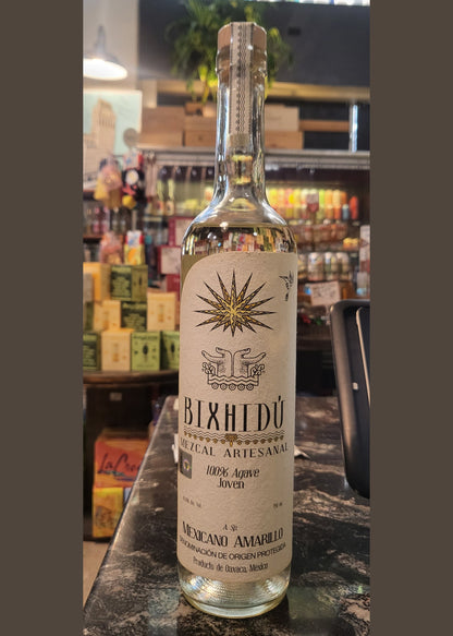 BIXHIDU MEZCAL 100% Joven Mexicano Amarillo 42.8%