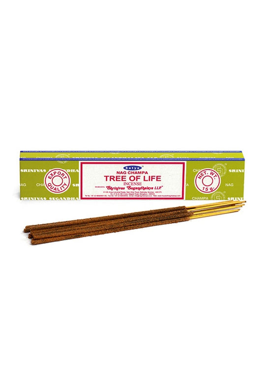 SATYA Nag Champa Tree of Life Incense