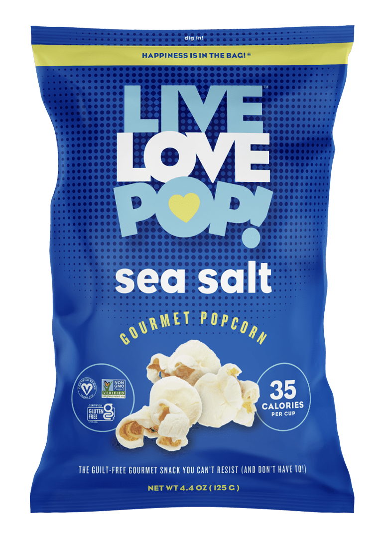 LIVE LOVE POP Sea Salt Popcorn