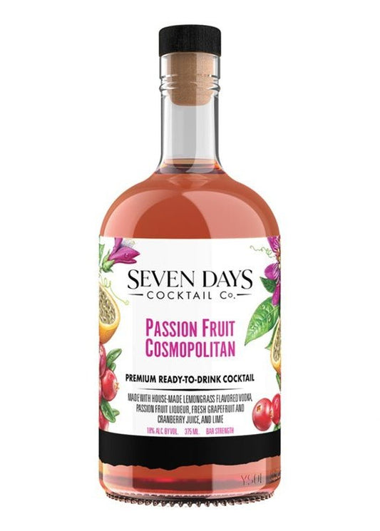 SEVEN DAYS COCKTAIL CO. Passion Fruit Cosmopolitan 375ml