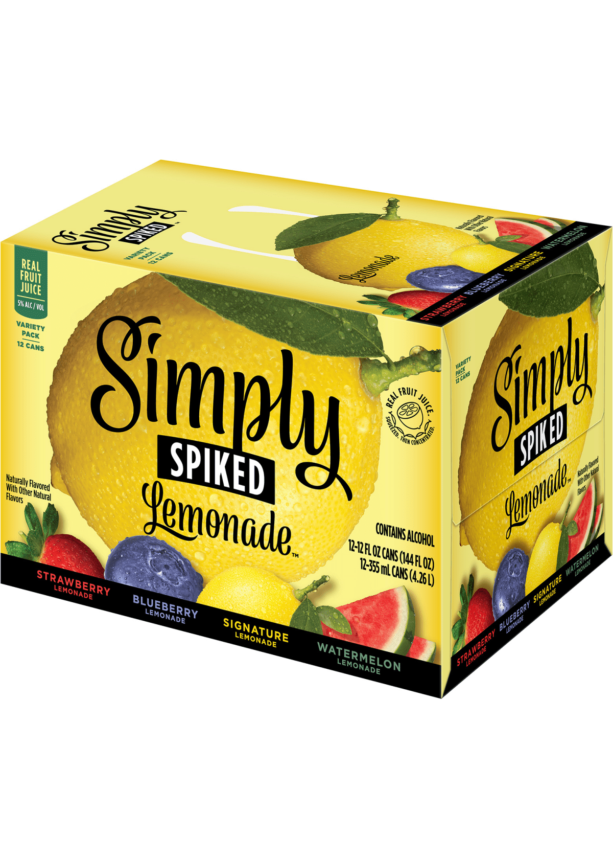 Simoly Lemonade SIMPLY Spiked Lemonade Variety Pack – Howden Market