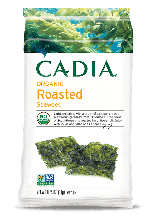 CADIA Organic Salted Roasted Seaweed