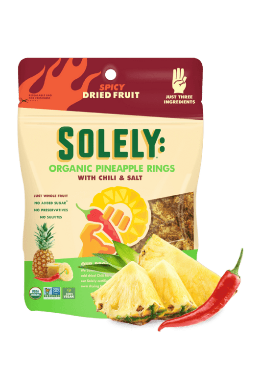 SOLELY Organic Chili Pineapple Rings