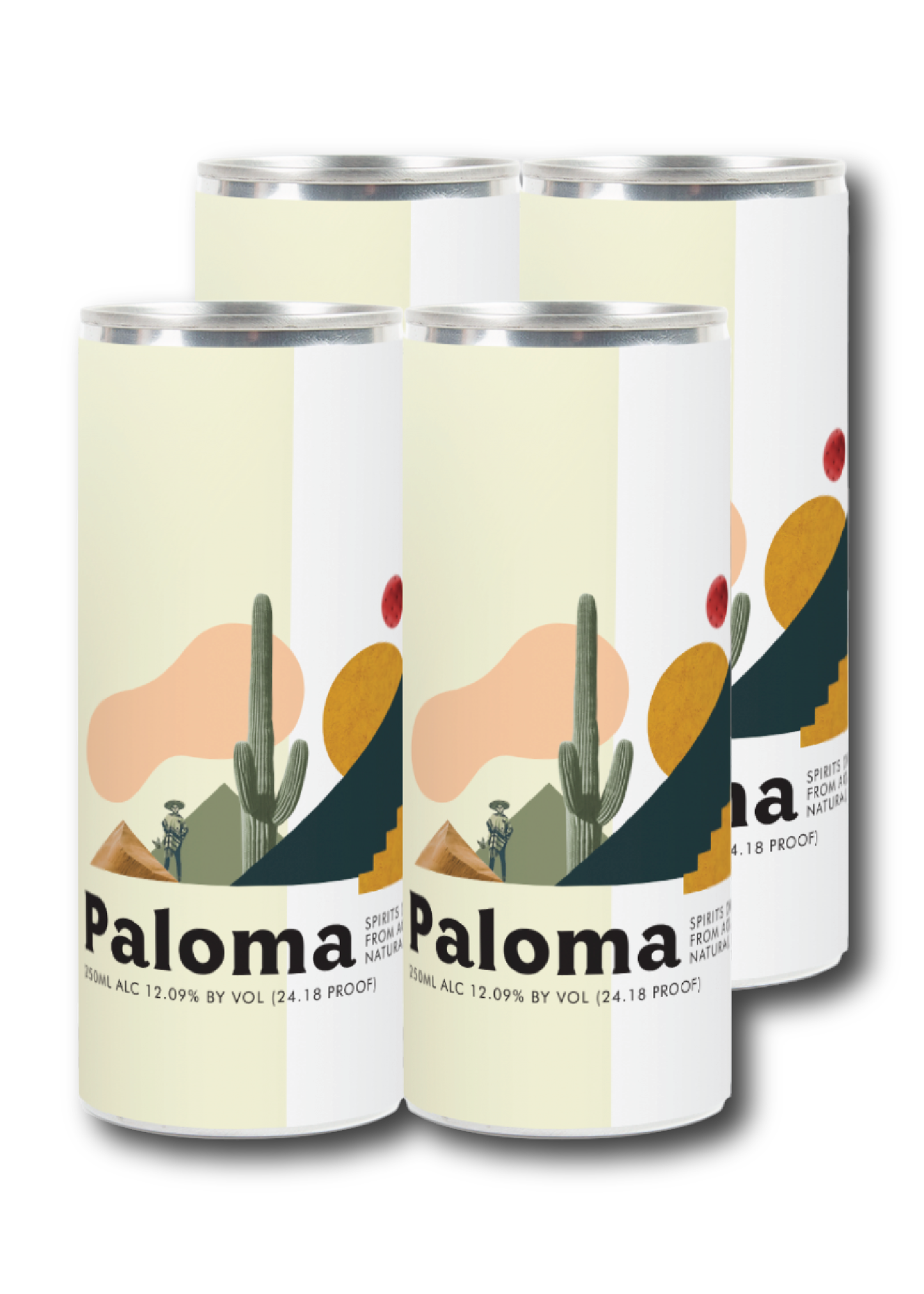 PROOF COCKTAIL CO. Paloma 4 Pack