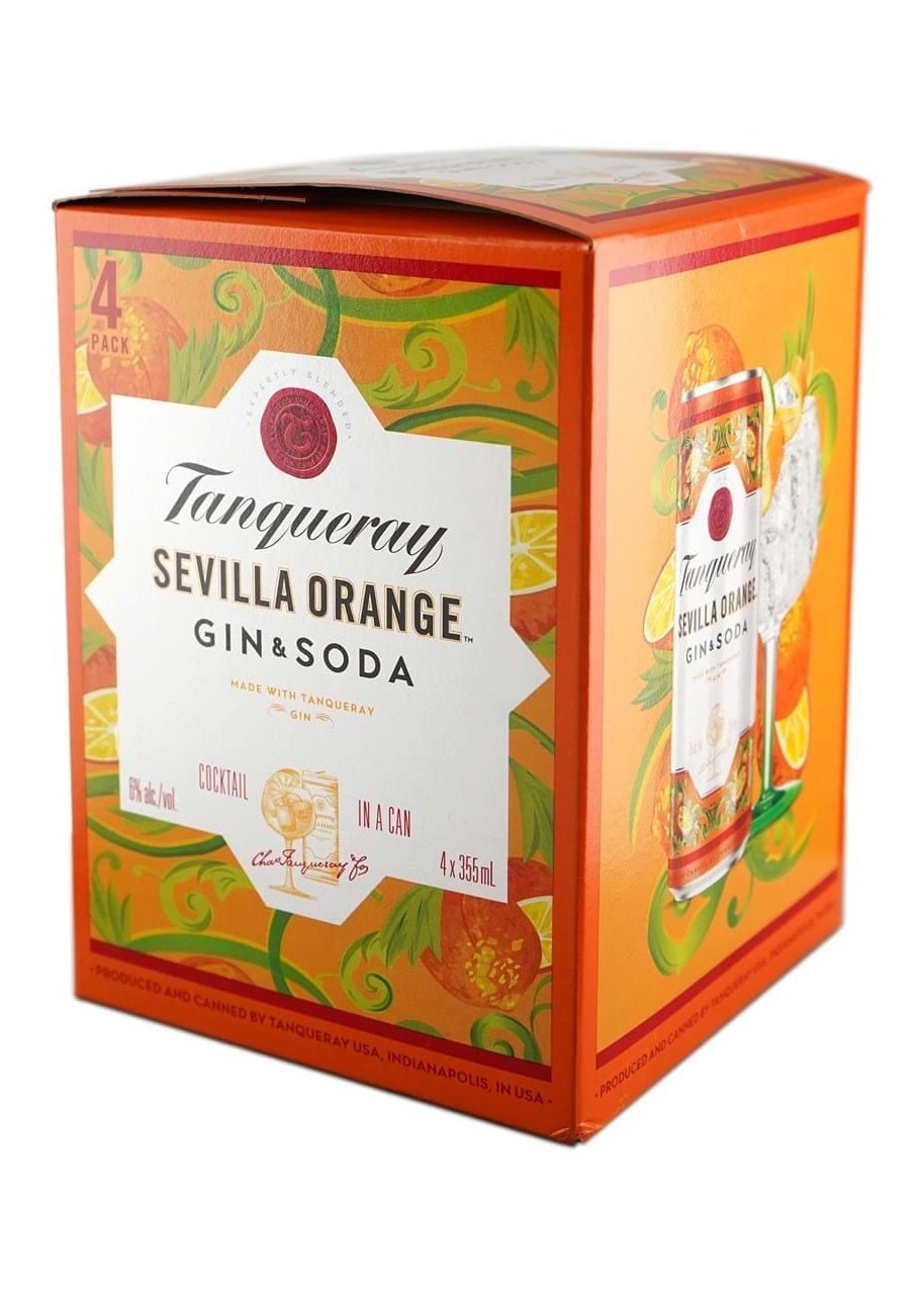 TANQUERAY Sevilla Orange 4PK