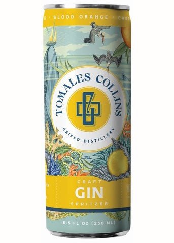 GRIFFO DISTILLERY Tomales Collins Gin Cocktail