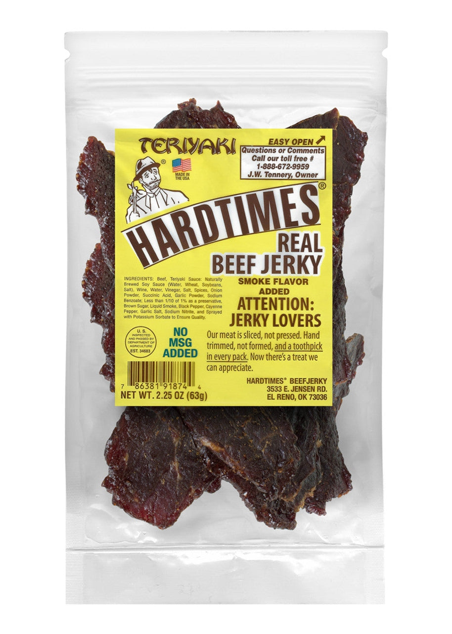 HARD TIMES Real Teriyaki Beef Jerky