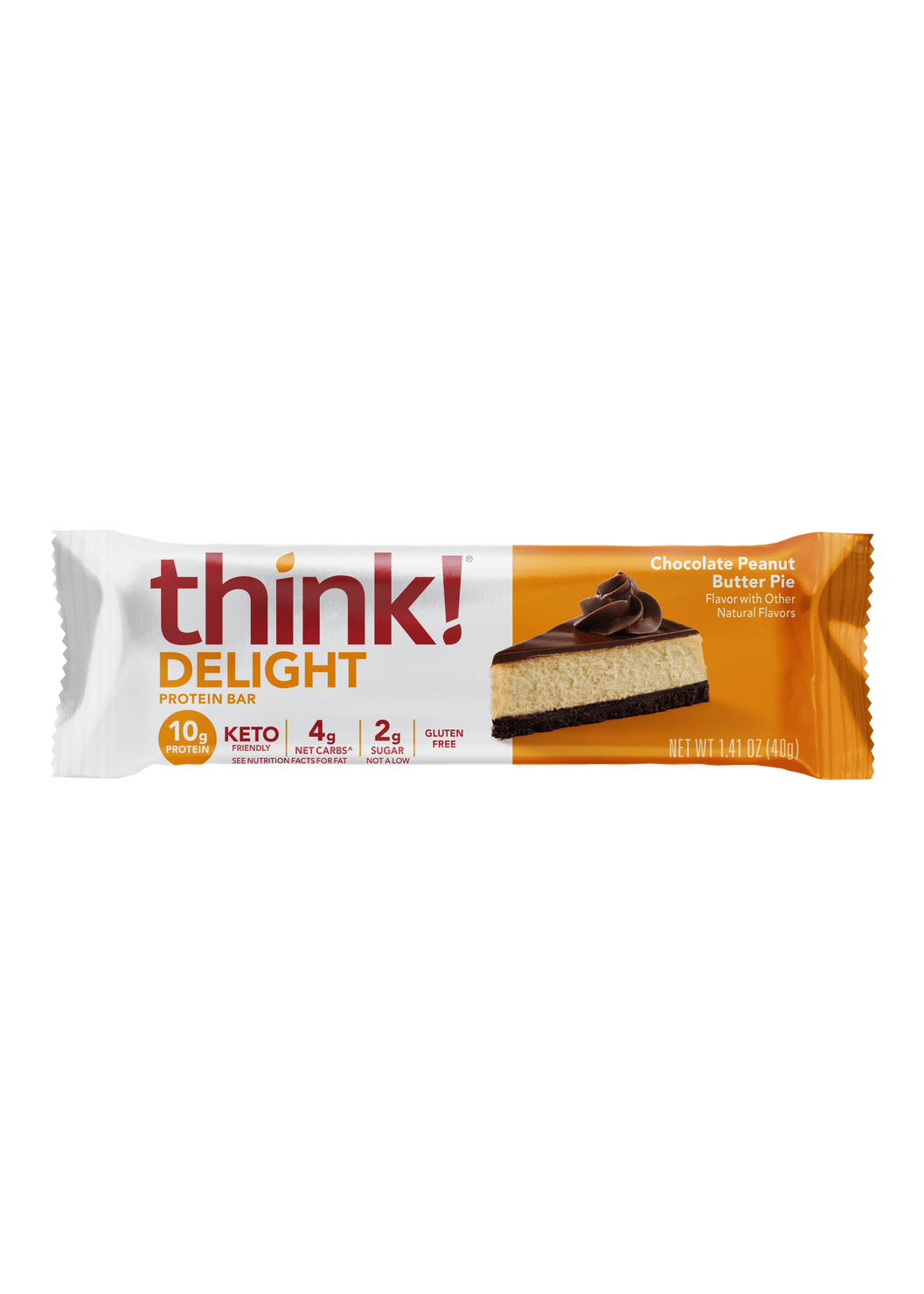 THINK! Chocolate Peanut Butter Pie High Protein Bar