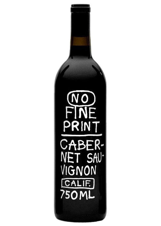 NO FINE PRINT Cabernet Sauvignon 2019