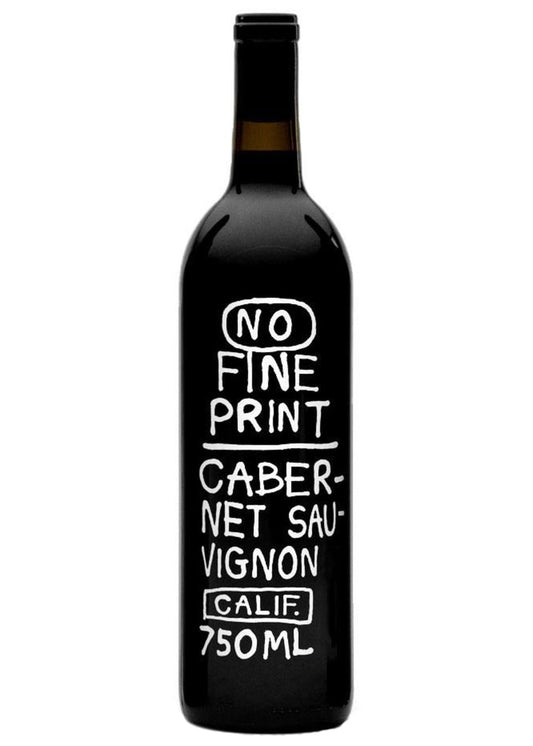 NO FINE PRINT Cabernet Sauvignon 2022