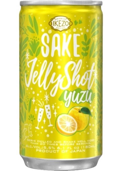 OZEKI Yuzu Jelly Shot Sparkling Sake 180ml