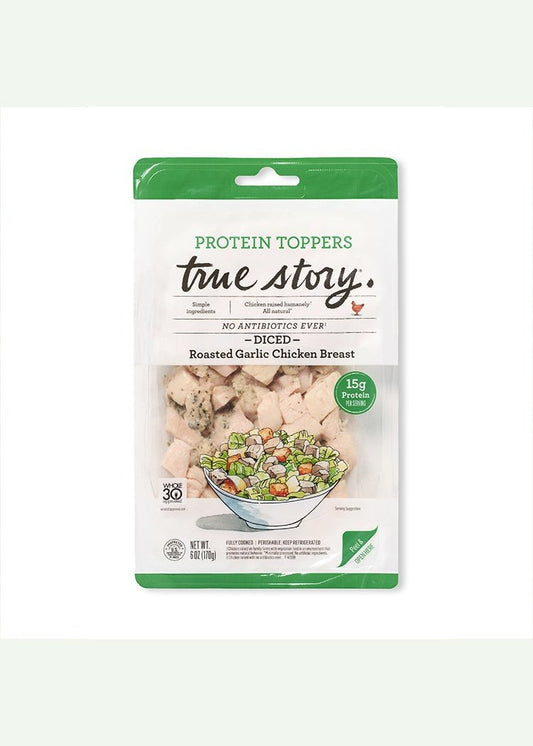 TRUE STORY Roasted Garlic Chicken Protein Topper