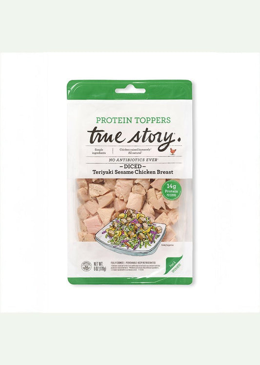 TRUE STORY Teriyaki Sesame Chicken Protein Topper