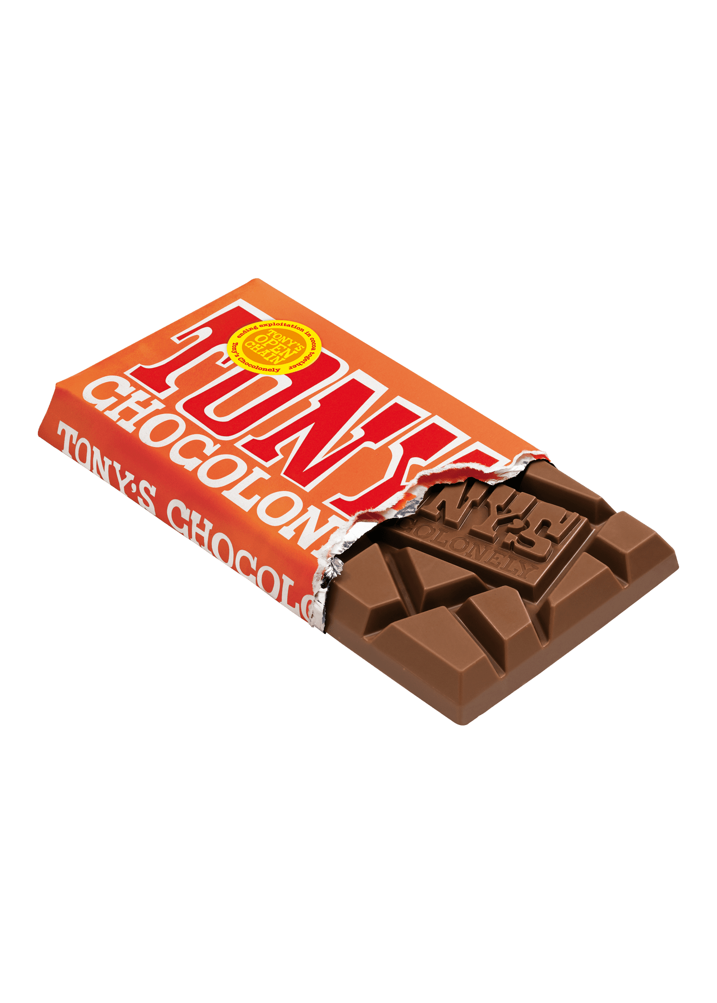 TONY'S CHOCOLONELY Caramel Chocolate Bar