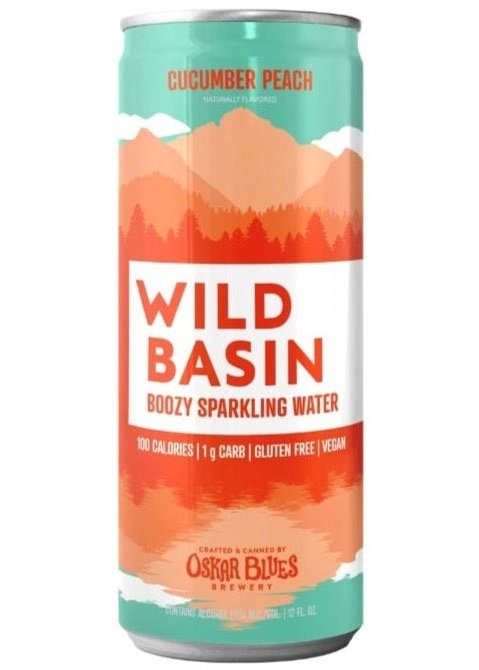 WILD BASIN Hard Seltzer Cucumber Peach