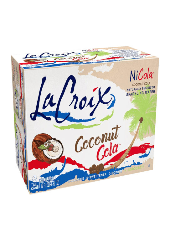 LA CROIX NiCola Coconut Cola 8pk