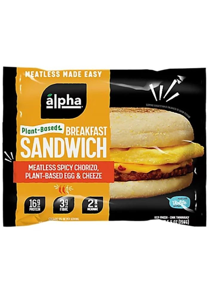 ALPHA FOODS Egg & Cheese Sandwich