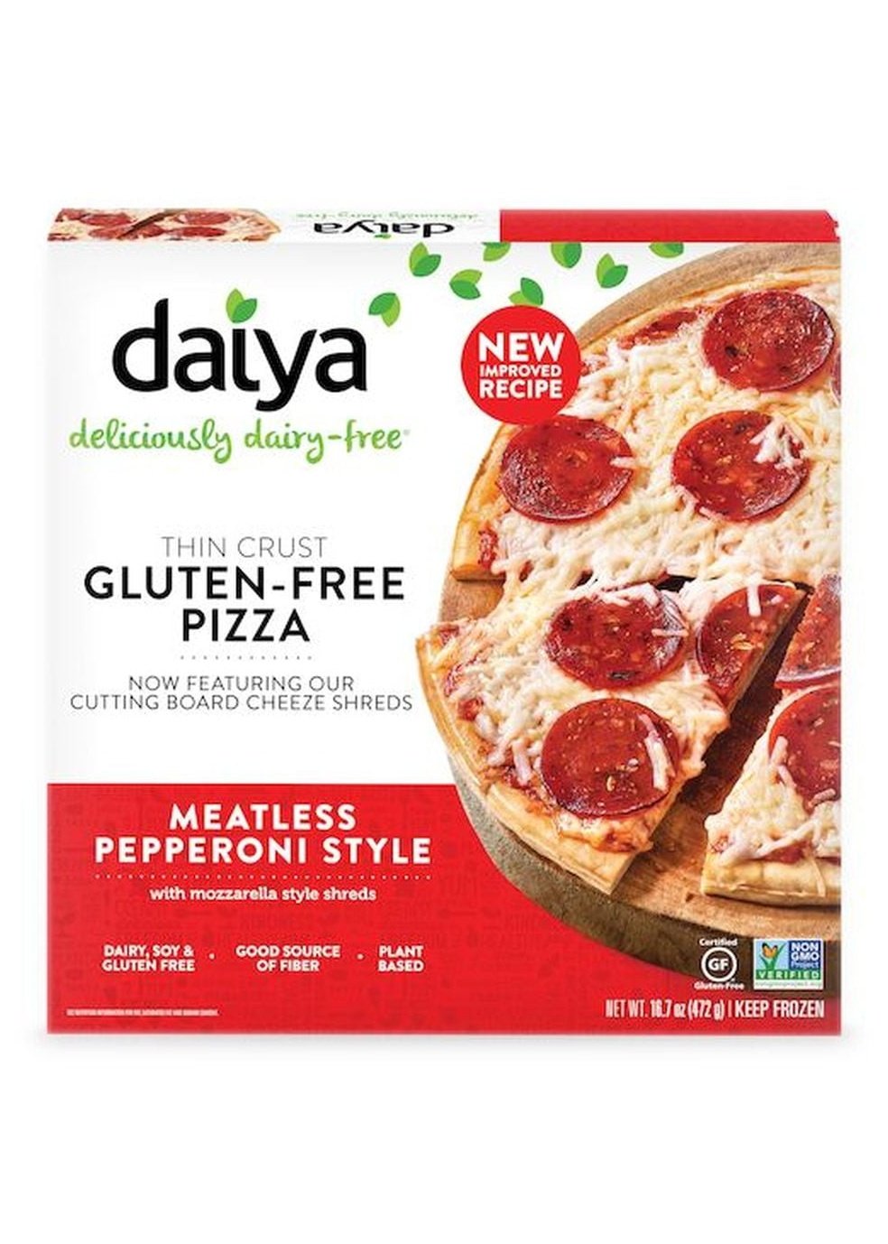 DAIYA Meatless Pepperoni Style Pizza