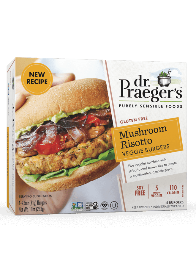 DR. PRAEGER Vegan Mushroom Risotto Burger