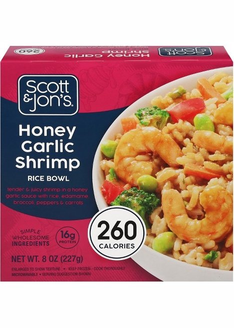 SCOTT AND JONS Honey Garlic Shrimp