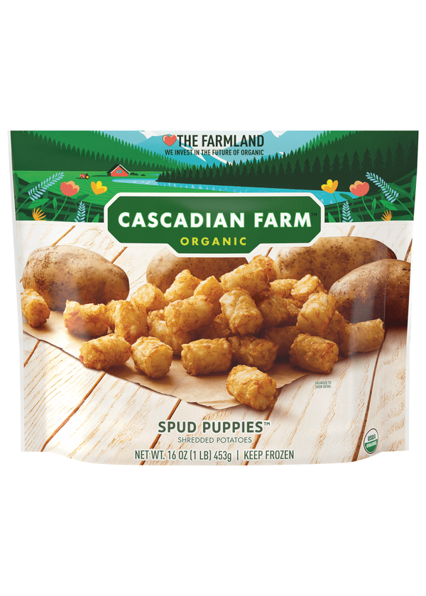 CASCADIAN FARM Spud Puppies Shredded Potatos