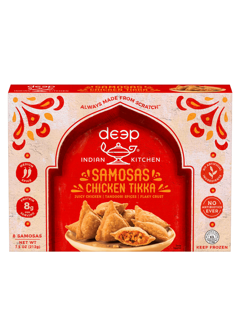 DEEP INDIAN KITCHEN Chicken Tikka Masala Samosa