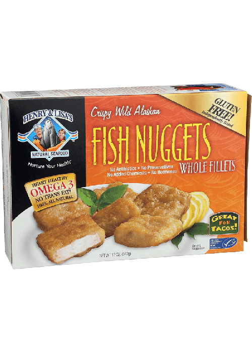 HENRY & LISAS Wild Alaskan Fish Nugget Case